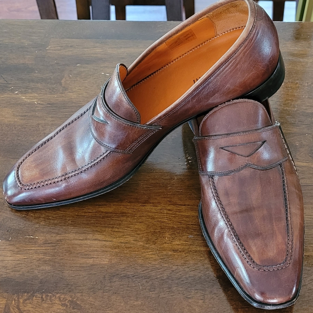 Magnanni artisan slip ons